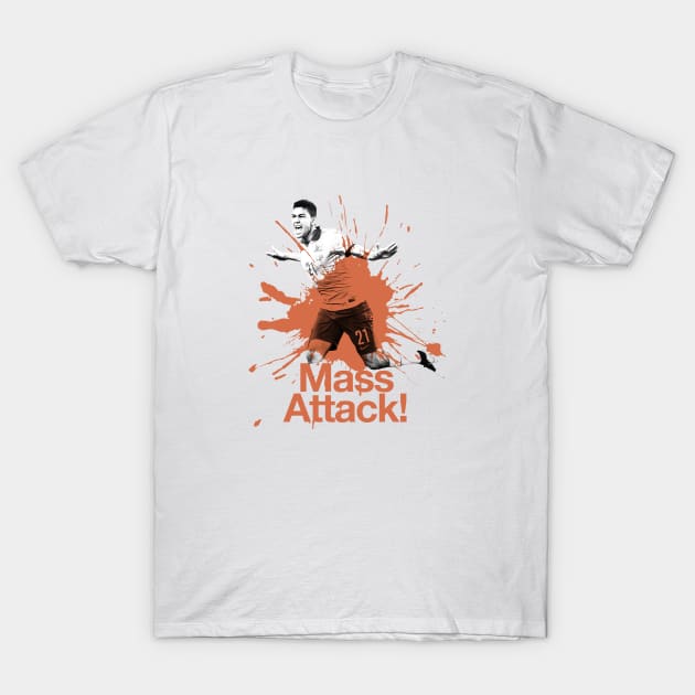 Mass Attack! T-Shirt by StripTees